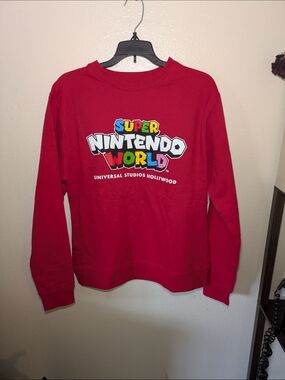 Super Nintendo World Universal Studios Graphic Tee - Red